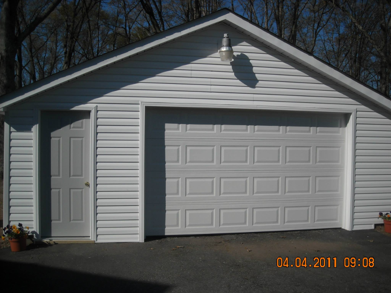 Garage Upgrade with Siding