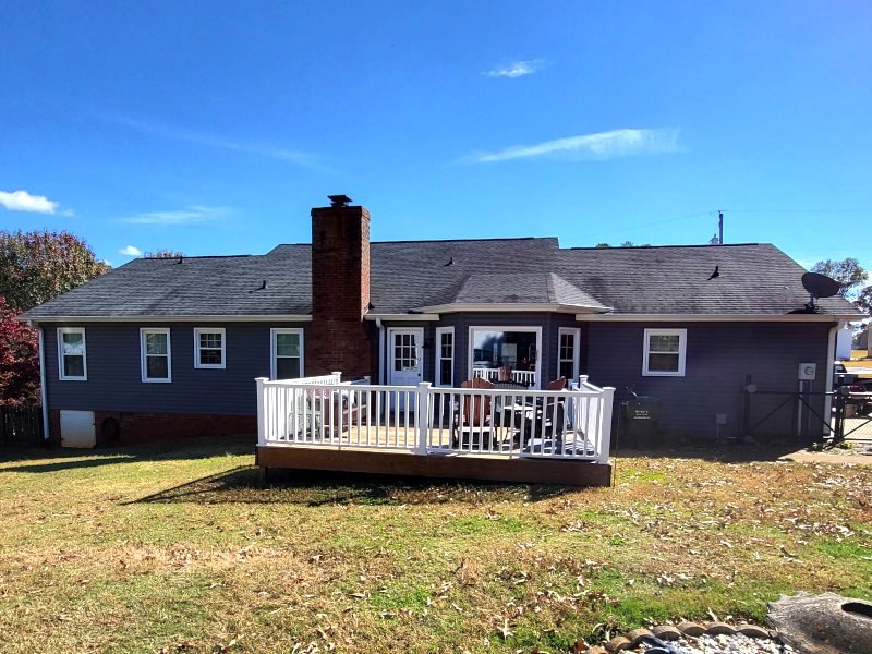 siding replaced