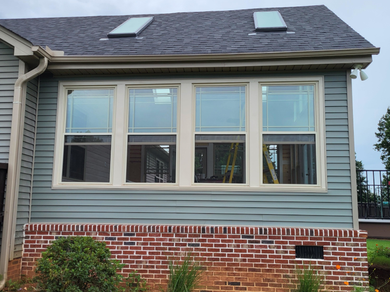 New Gutters Installed