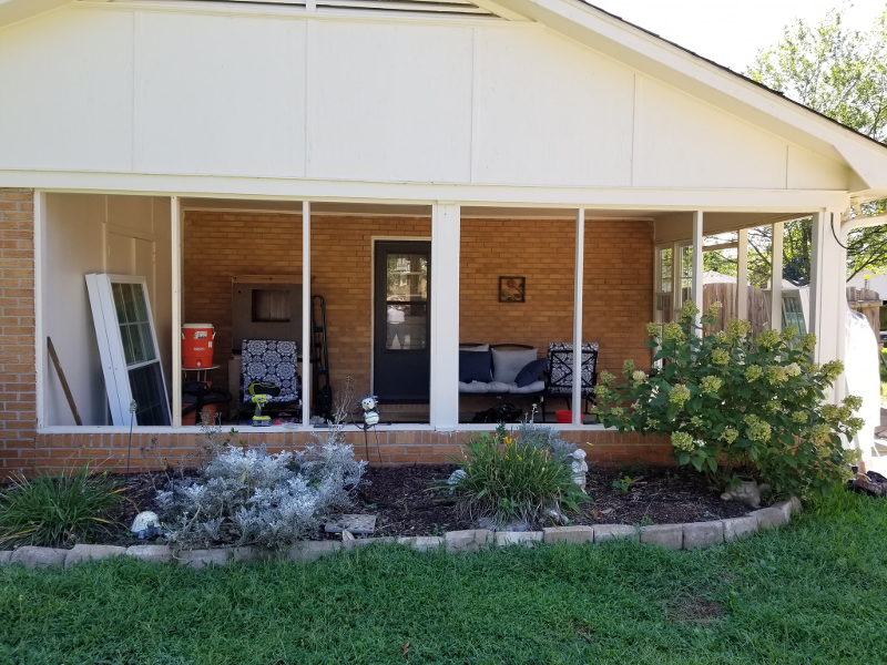 Sunroom Window Remodel